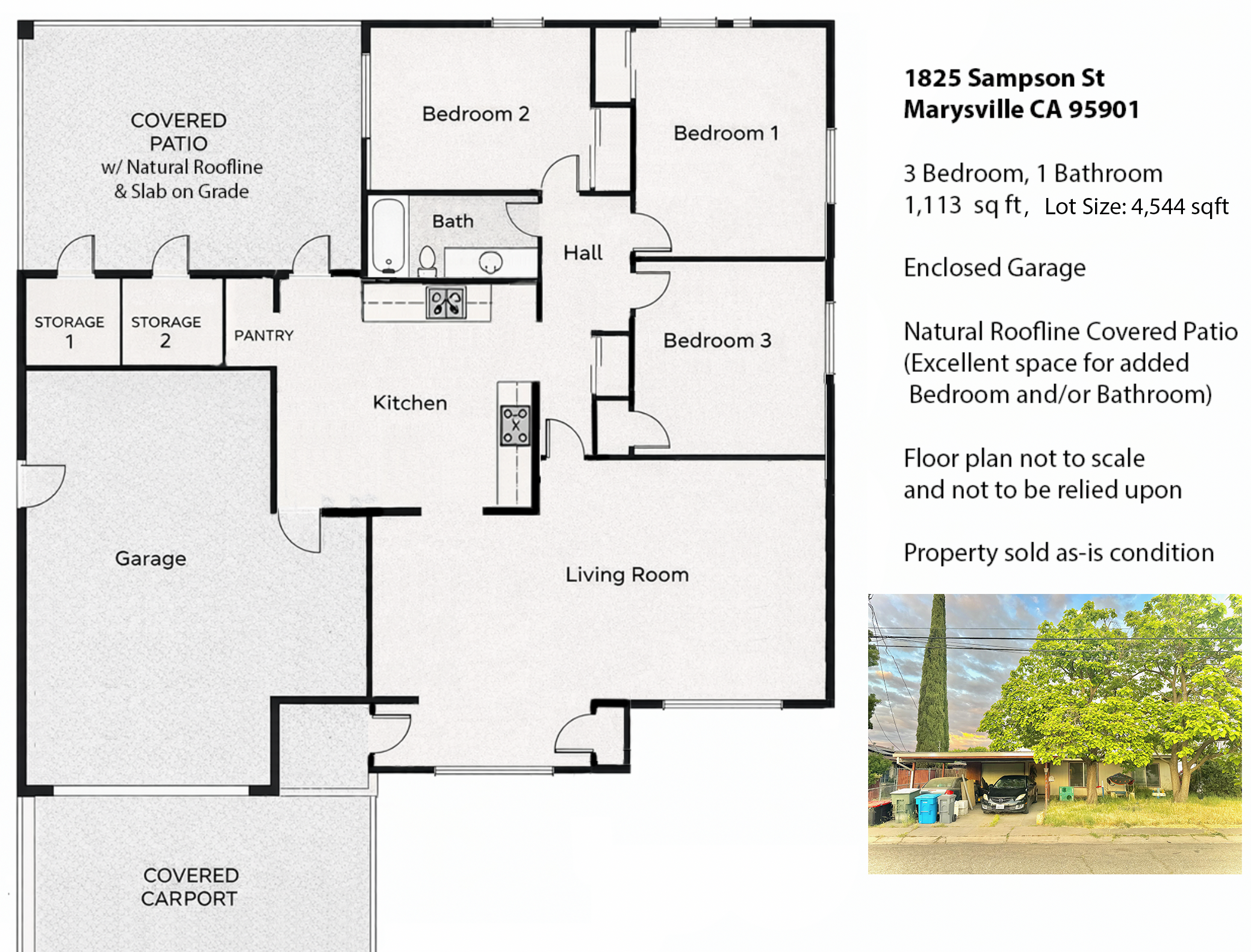1825 Sampson Street, Marysville, CA, 95901