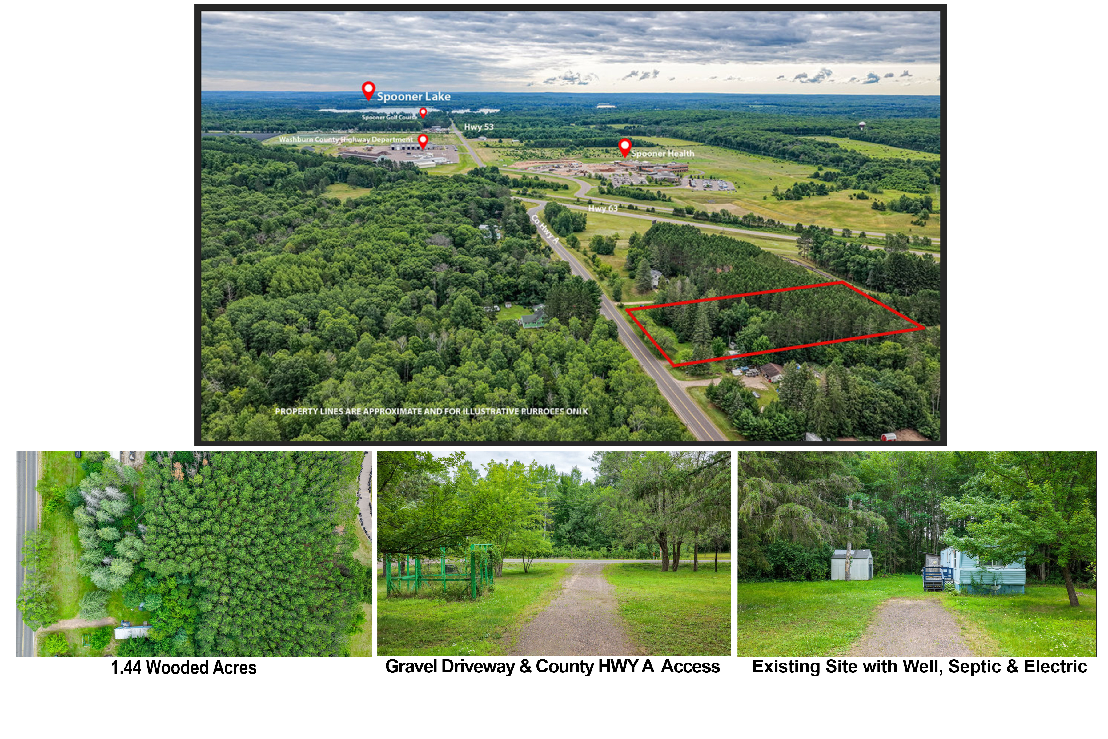 W6757 County Highway A, Spooner, WI, 54801