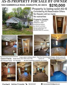 1304 Summerville Rd, Charlotte, NC, 28214