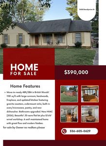 3608 Brandywine Dr, Greensboro, NC, 27410