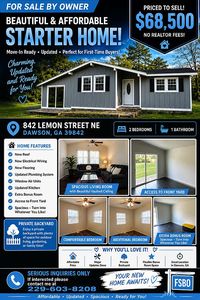 842 Lemon St NE, Dawson, GA, 39842